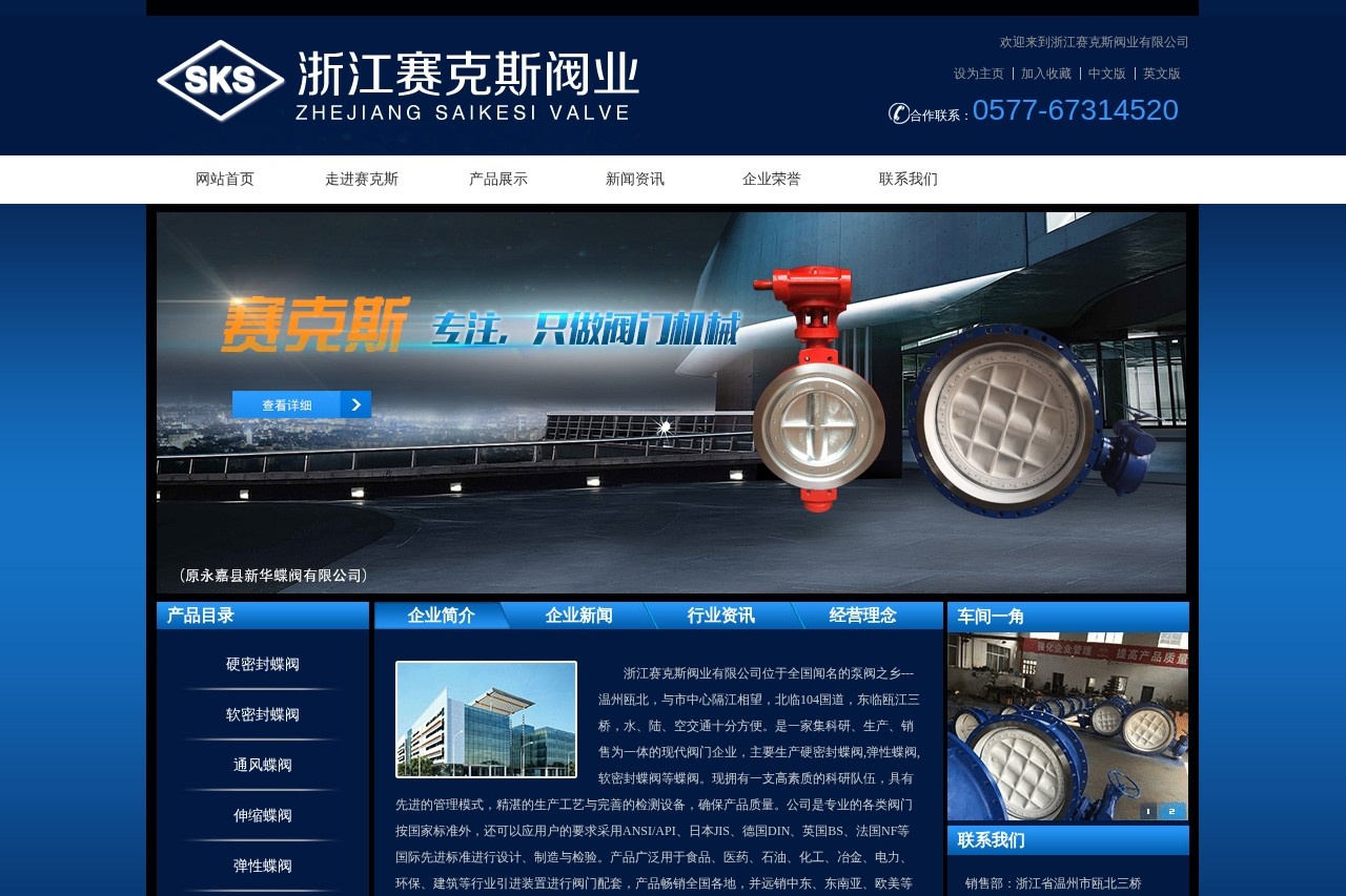 浙江赛克斯阀业有限公司