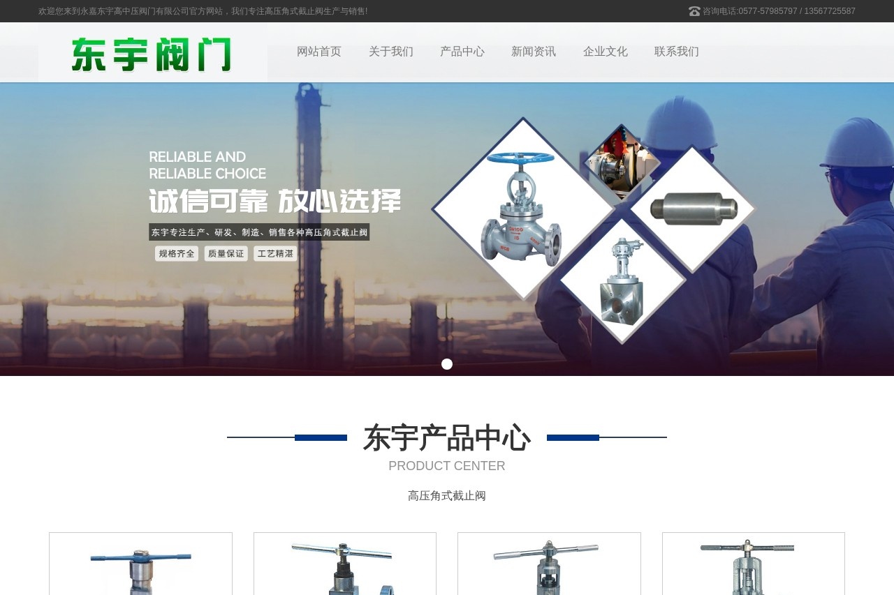 永嘉东宇高中压阀门有限公司