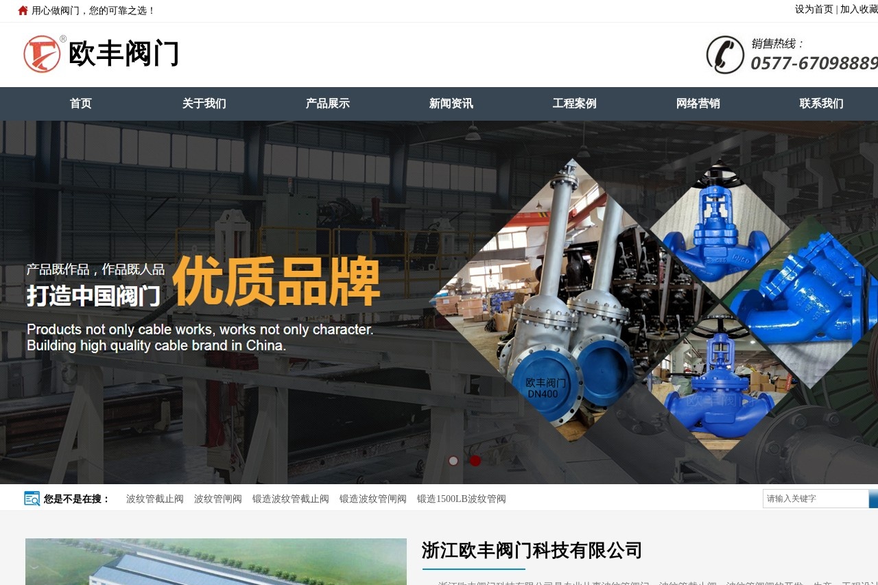 浙江欧丰阀门科技有限公司